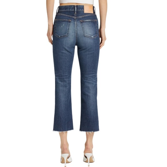 Moussy Vintage Rhode High Waist Crop Flare Jeans in Size 29 - Picture 2 of 10